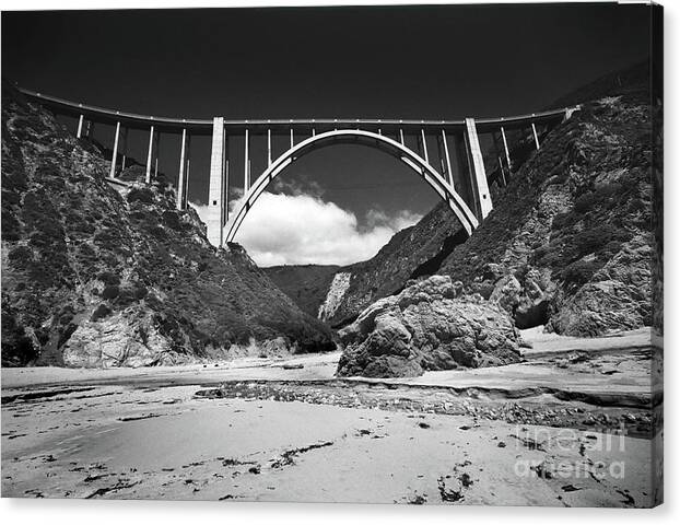 Bixby Creek Bridge for Bixby Beach  1987 by Monterey County Historical Society