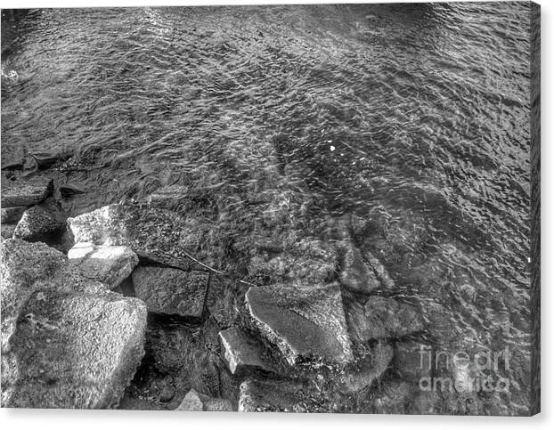 Vermont Canvas Print featuring the photograph Ripples on Lake Champlain by Christopher Lotito