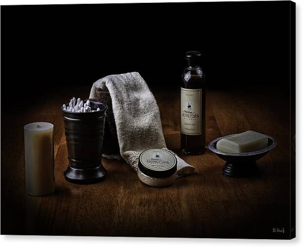 Bath Canvas Print featuring the photograph Bath Gear by Don Hoekwater Photography