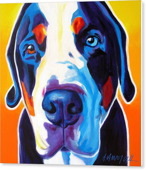 Greater Swiss Mountain Dog - Baron by Dawg Painter