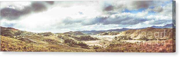 Landscape Canvas Print featuring the photograph Wide Open Country Australia by Jorgo Photography