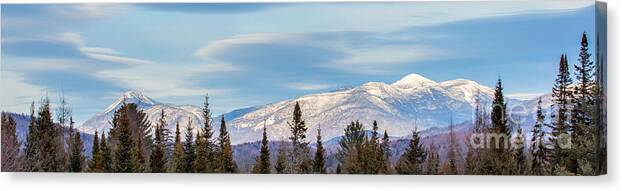 Mountains Canvas Print featuring the photograph High Peaks by Phil Spitze