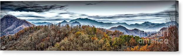  Canvas Print featuring the photograph Mountains 2 by Walt Foegelle