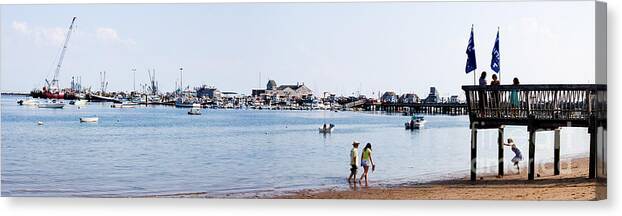 Cape Cod Canvas Print featuring the photograph Provincetown Harbor by Thomas Marchessault