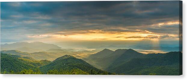 Asheville Canvas Print featuring the photograph New Day by Joye Ardyn Durham
