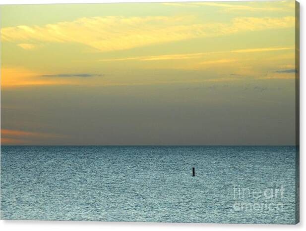 Gulf Breeze Canvas Print featuring the photograph The Gulf of Mexico by Anthony Wilkening