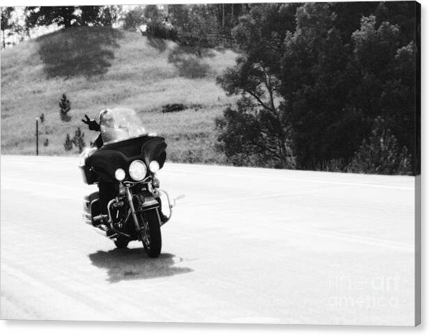 Peace Canvas Print featuring the photograph A Peaceful Ride by Anthony Wilkening