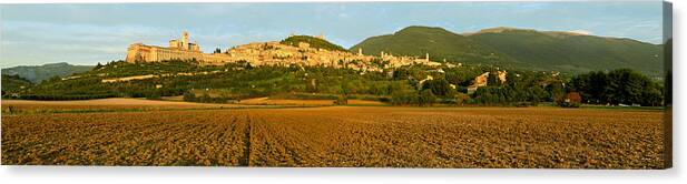 1200s Canvas Print featuring the photograph Assisi, Italy #2 by Kenneth Murray