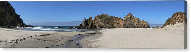 Beach Canvas Print featuring the photograph Pfeiffer Beach by Steve Ondrus