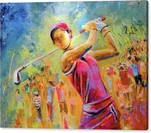 Golf Attitude by Miki De Goodaboom