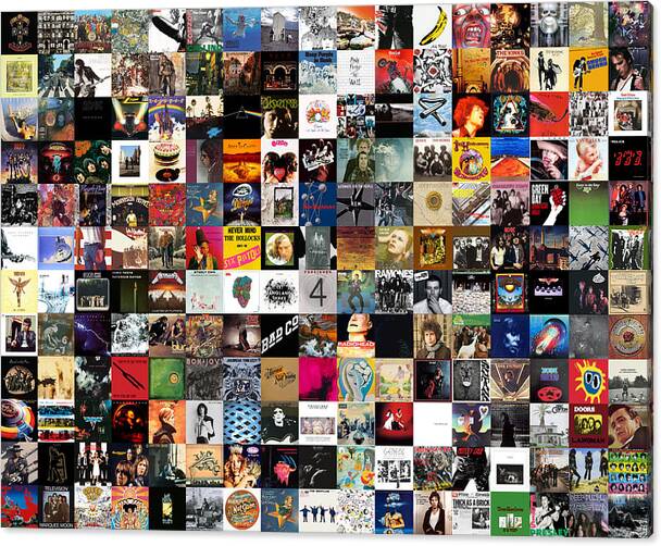 Greatest Rock Albums of All Time by Zapista OU