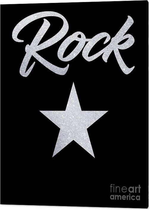 Rock Star Rockstar Stars Large Big Grand Print / Canvas Art by B - Fine Art America