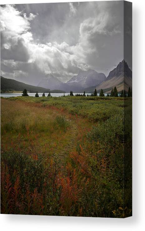 British Columbia Canvas Print featuring the photograph Atmosphere #1 by Jane Melgaard