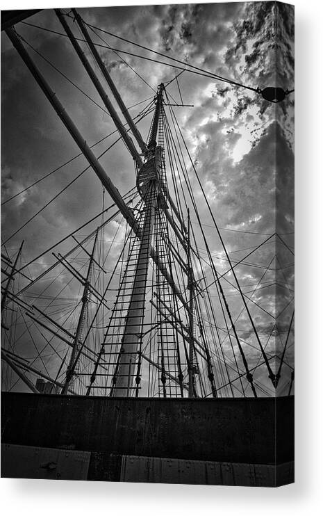 Sail Canvas Print featuring the photograph Boat #1 by Prince Andre Faubert