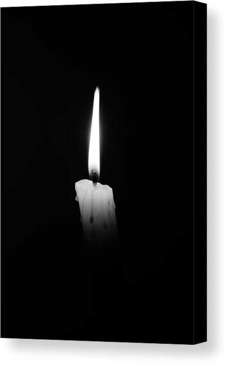 Candle Canvas Print featuring the photograph Candlelight Fantasia by AM FineArtPrints