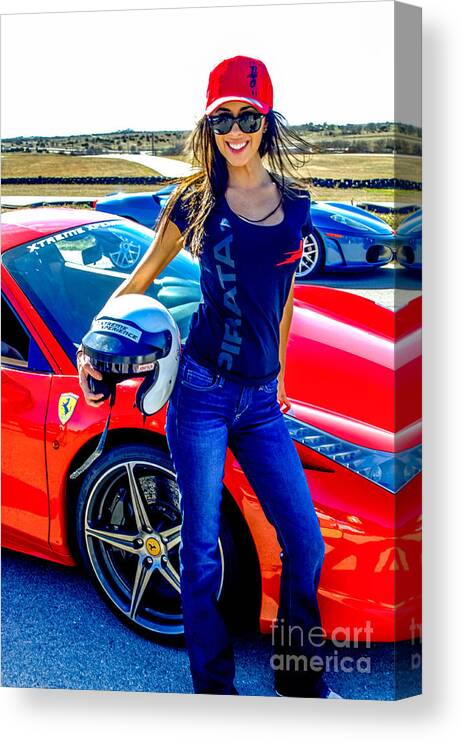 Driver Canvas Print featuring the photograph Driver 8 #1 by Gib Martinez