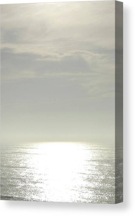 Shimmering Canvas Print featuring the photograph Shimmering Sea #1 by James Knight