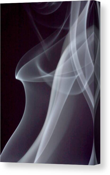 Smoke 2 Canvas Print featuring the photograph Smoke 2 by Daniel Reed
