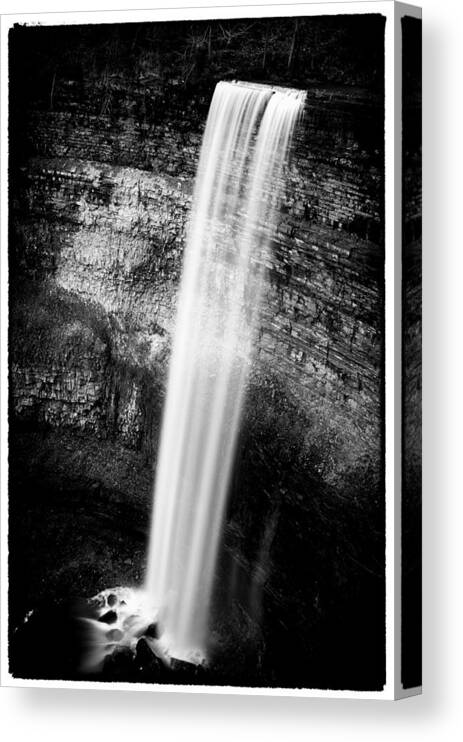 Tew's Falls Canvas Print featuring the photograph Tew's Falls #1 by Tanya Harrison