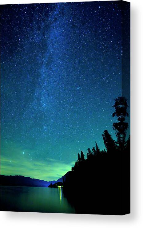 Scenics Canvas Print featuring the photograph Usa, Washington State, Olympic National #1 by Don Paulson Photography