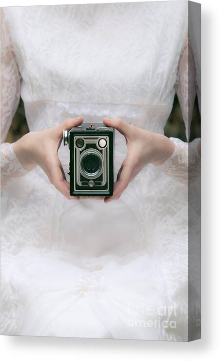 Anonymous Canvas Print featuring the photograph Vintage Camera #1 by Maria Heyens