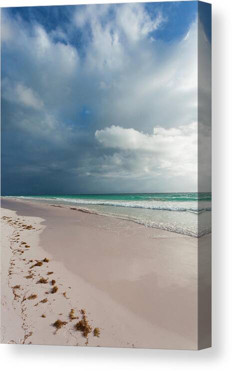 Atlantic Canvas Print featuring the photograph Bahamas, Eleuthera Island, Harbor #12 by Walter Bibikow