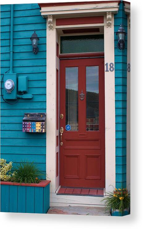 Doorway Canvas Print featuring the photograph 18 by Douglas Pike