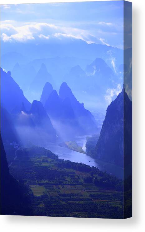 Scenics Canvas Print featuring the photograph Beauty In Nature #2 by Bihaibo