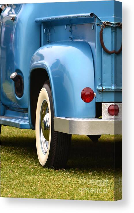 Ford Canvas Print featuring the photograph Classic Ford Pickup #6 by Dean Ferreira