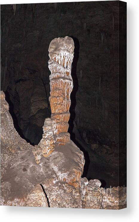 Carlsbad Canvas Print featuring the photograph Carlsbad Caverns National Park #5 by Fred Stearns
