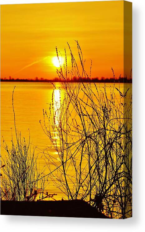  Canvas Print featuring the photograph 6 30 Am by Daniel Thompson
