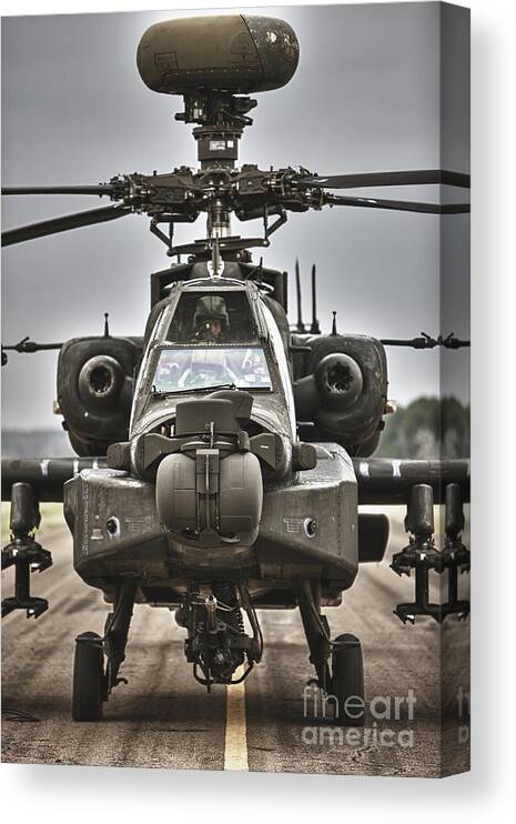 Apache Helicopter Metal Wall Art Hanging Home Decor