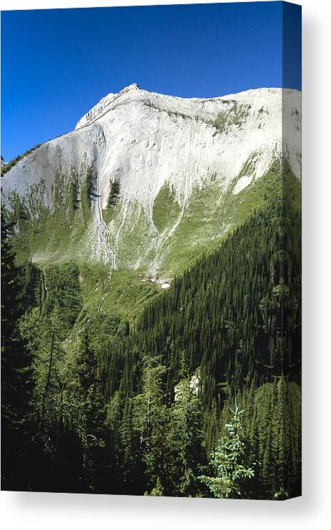 Americas Canvas Print featuring the photograph Kindersley Pass #8 by Roderick Bley