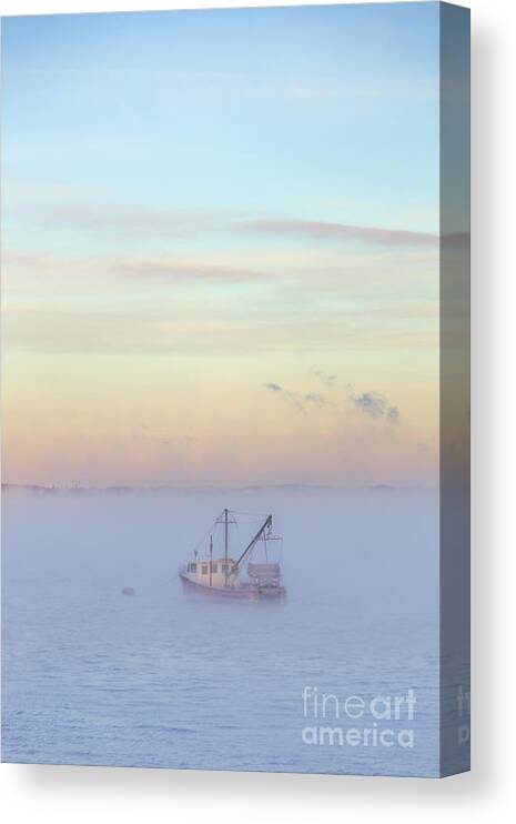 Lubec Canvas Print featuring the photograph Alight A New Tomorrow by Evelina Kremsdorf