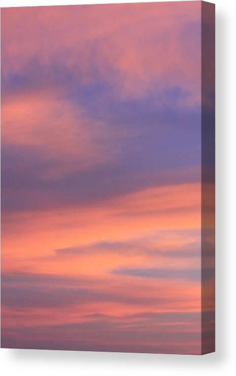 Sunset Canvas Print featuring the photograph Angeles Crest Sunset by Sarah Vandenbusch