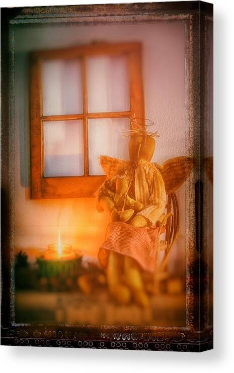 New England Canvas Print featuring the photograph Angels by the fire by Jeff Folger