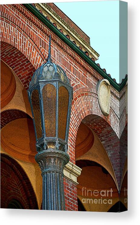 Brick Canvas Print featuring the photograph Architecture at Oregon State University by Gwyn Newcombe