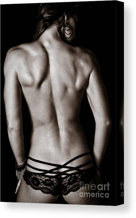 Art of a Woman's Back Muscles Canvas Print / Canvas Art by Jt PhotoDesign -  Fine Art America