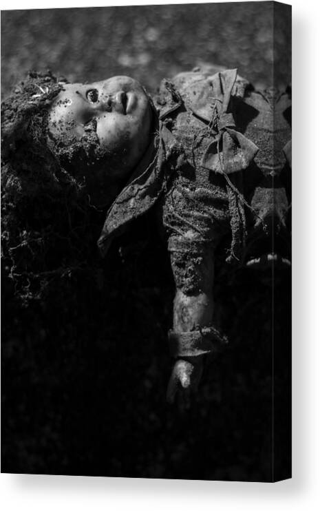 Abandoned Canvas Print featuring the photograph Baby Mine by Rebecca Sherman