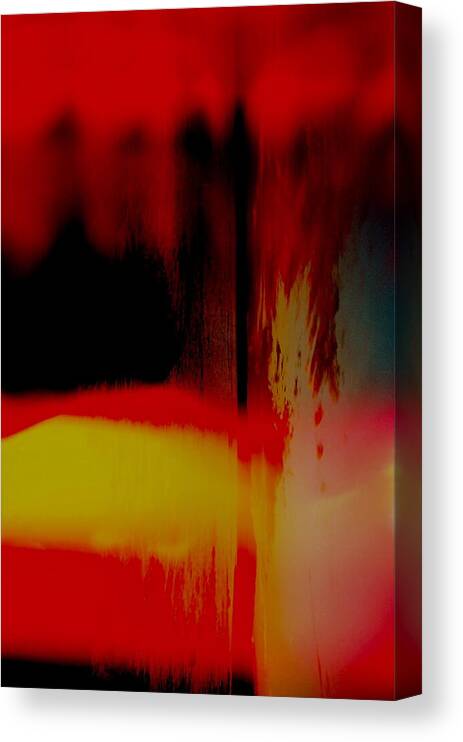 Burnt Canvas Print featuring the photograph Bleed by Paul Foutz