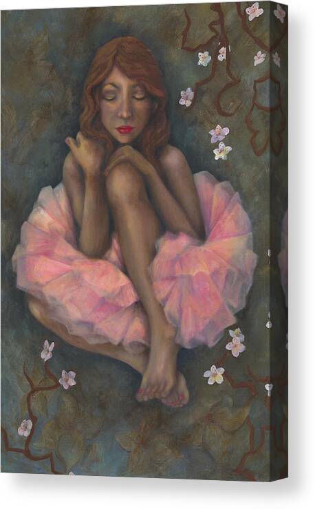 Dance Canvas Print featuring the painting Bliss by Stephanie Broker