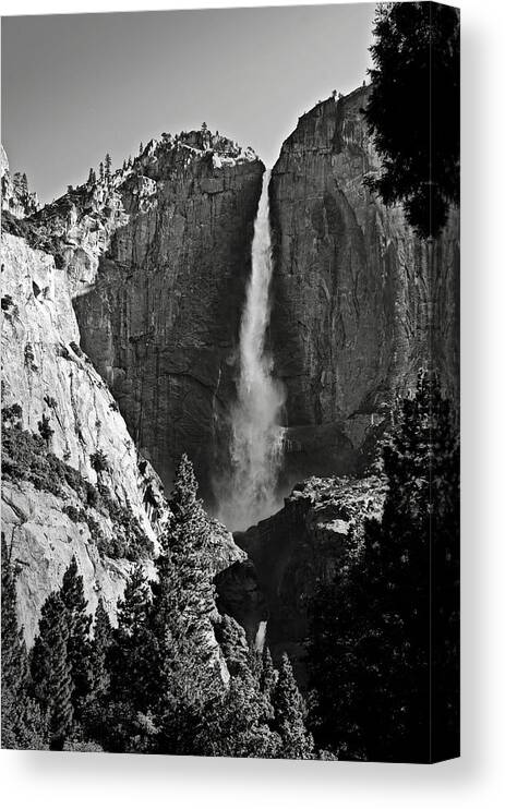 Bridalveil Fall Canvas Print featuring the photograph Bridalveil Fall in Yosemite Valley by RicardMN Photography