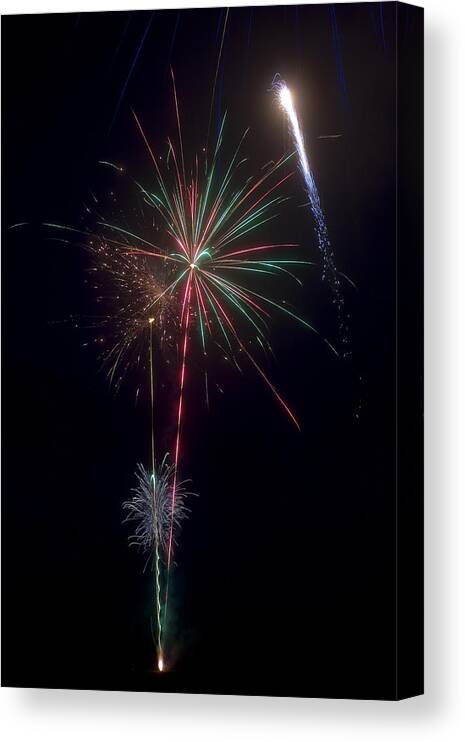 4th Canvas Print featuring the photograph Bursting In Air by Gene Walls