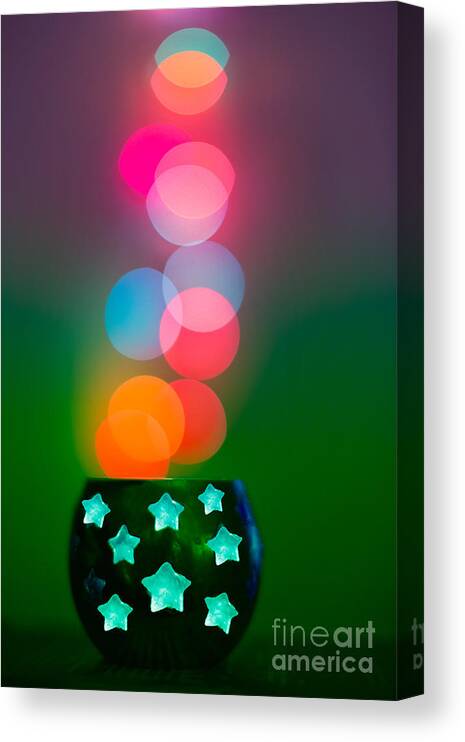 Still Life Canvas Print featuring the photograph Candle Light by Mimi Ditchie