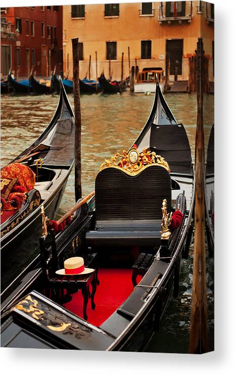 Venice Canvas Print featuring the photograph Cappello by John Galbo