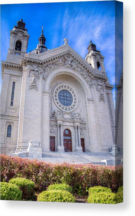 Beaux Arts Canvas Print featuring the photograph Cathedral of Saint Paul II by Adam Mateo Fierro