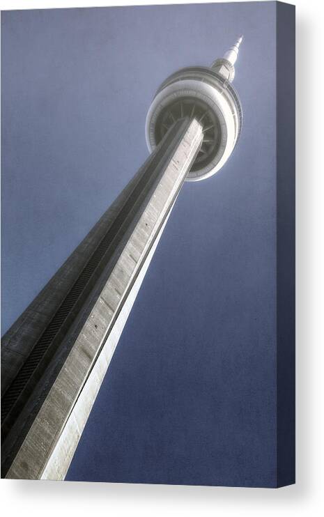 Tower Canvas Print featuring the photograph CN tower by Joana Kruse