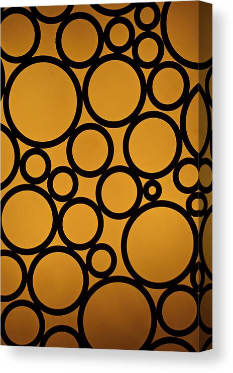 Abstract Canvas Print featuring the photograph Come Full Circle by Christi Kraft