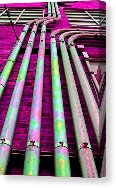 Conduit Canvas Print featuring the photograph Conduit by Christopher McKenzie