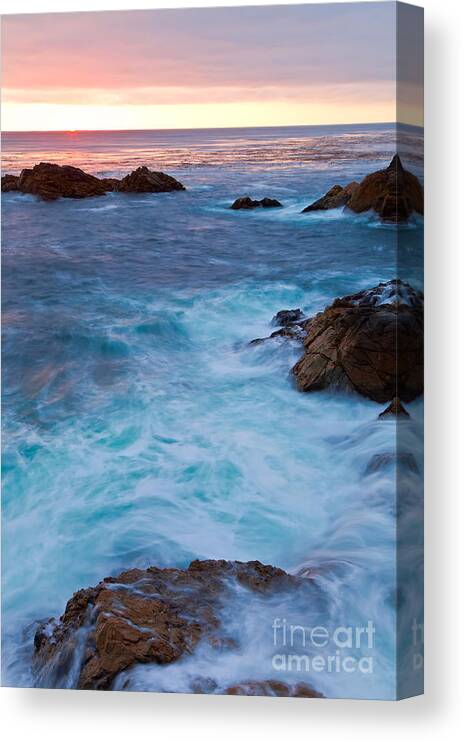 American Landscapes Canvas Print featuring the photograph Day End by Jonathan Nguyen